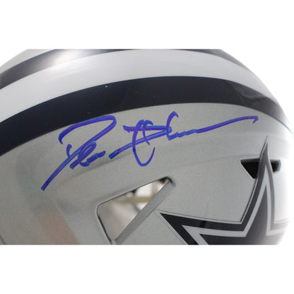 Deion Sanders Dallas Cowboys Autographed Mid-Size Midi Helmet