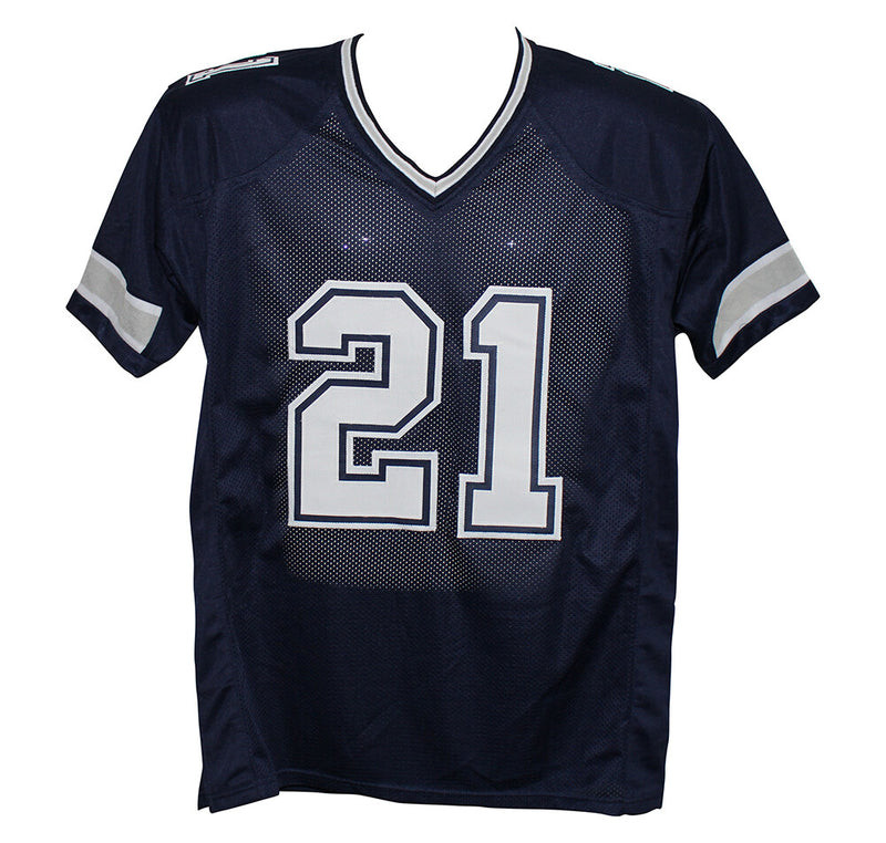 Ezekiel Elliott Signed Dallas Cowboys Custom Pro Style Football Jersey