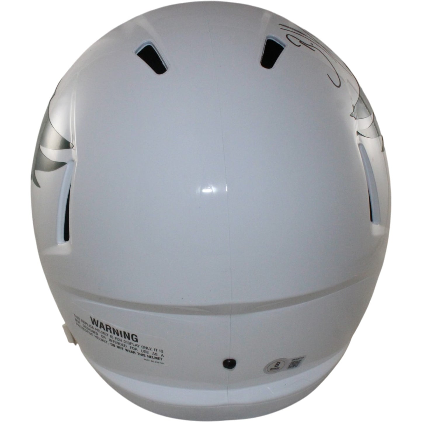 Brian Dawkins Autographed Philadelphia Eagles Full Size Throwback Helmet