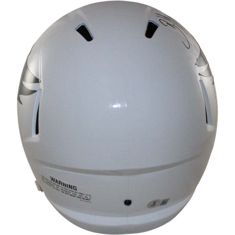 Brian Dawkins Autographed Philadelphia Eagles Full Size Throwback Helmet