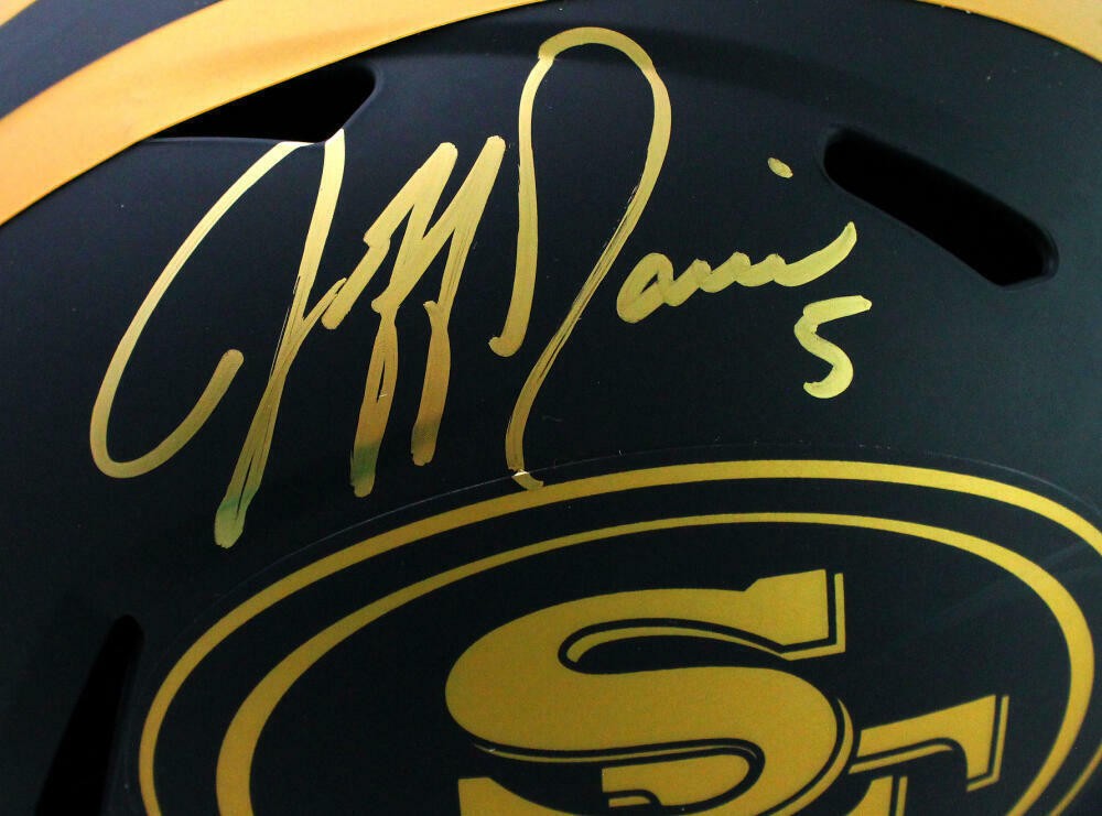 Jeff Garcia Signed San Francisco 49ers Full Size Eclipse Speed Helmet