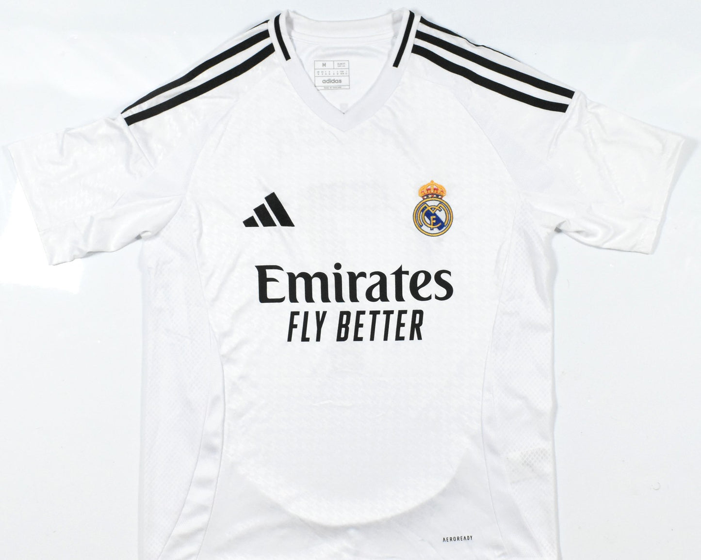 Vinicius Jr Autographed Real Madrid #7 White Jersey