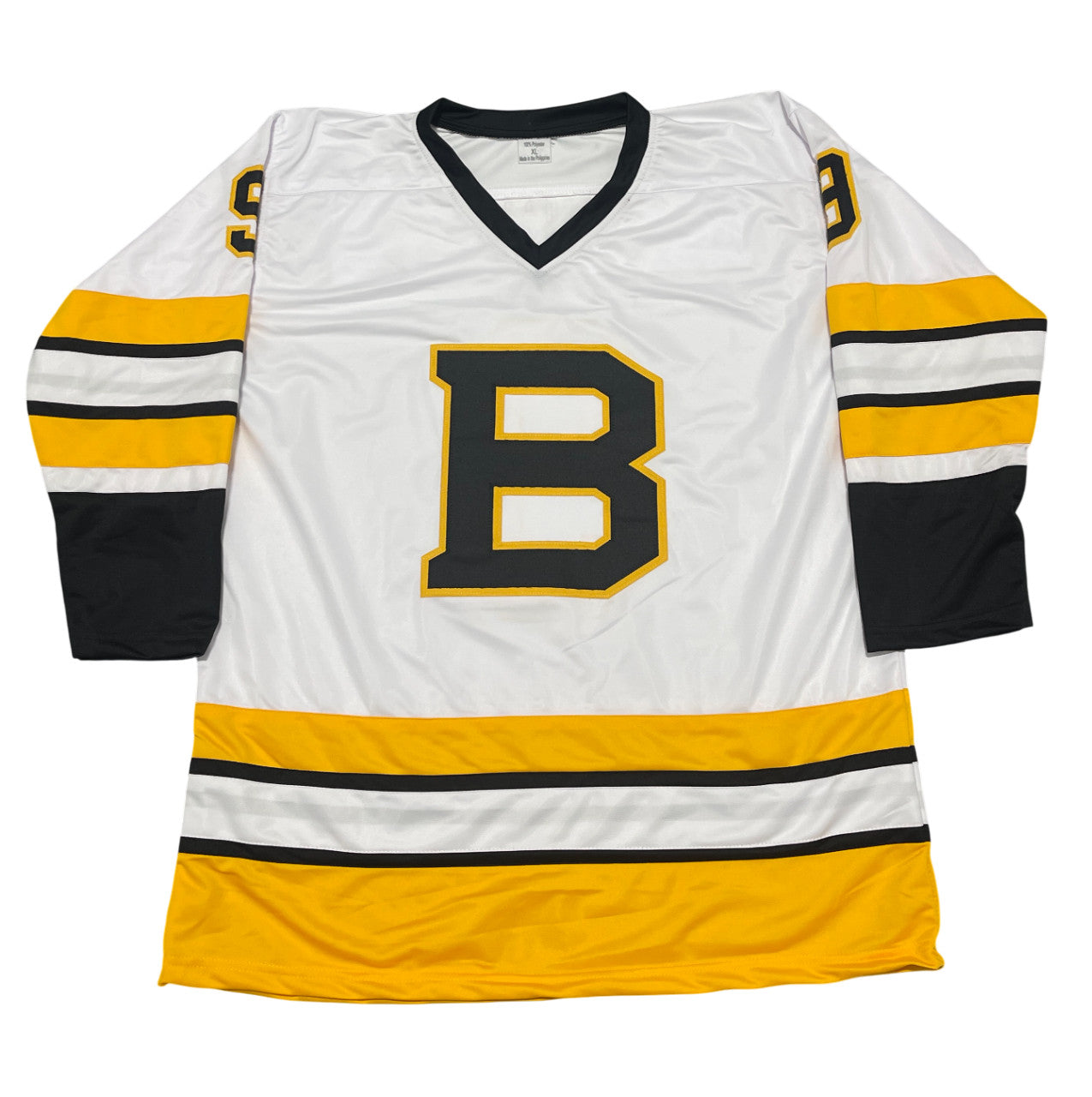 Johnny Bucyk Signed Boston Bruins Custom Jersey HOF & SC Inscriptions (BAS)