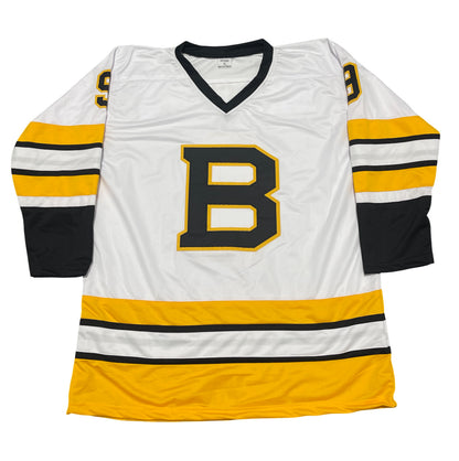Johnny Bucyk Signed Boston Bruins Custom Jersey HOF & SC Inscriptions (BAS)
