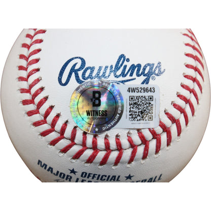 Nolan Ryan, Randy Johnson, Roger Clemens & Steve Carlton Signed Baseball