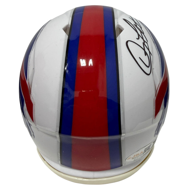 Doug Flutie Signed Buffalo Bills Speed Mini Helmet