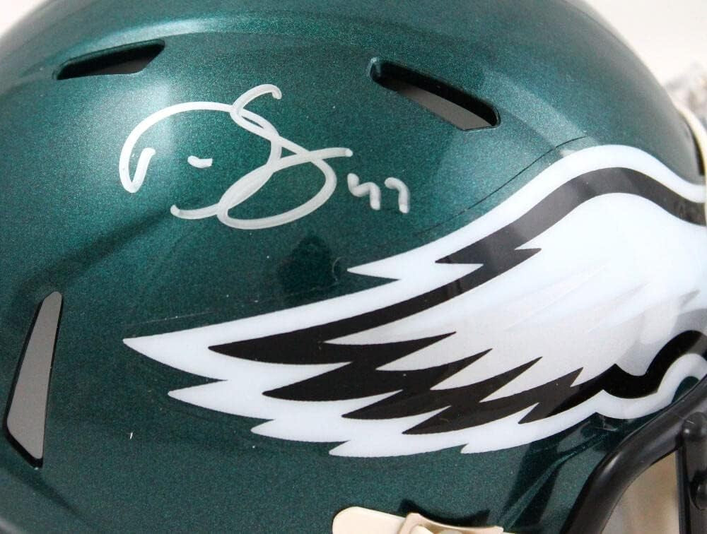 Darren Sproles Signed Philadelphia Eagles Speed Mini Helmet