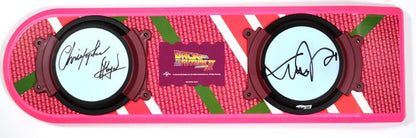 Michael J. Fox & Christopher Lloyd Signed Back to the Future Hoverboard