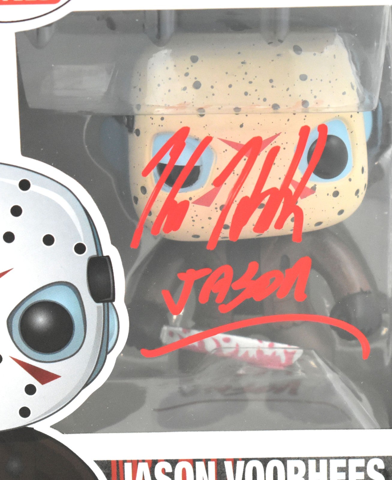 Kane Hodder Signed Jason Voorhees Friday the 13th Funko Pop #01