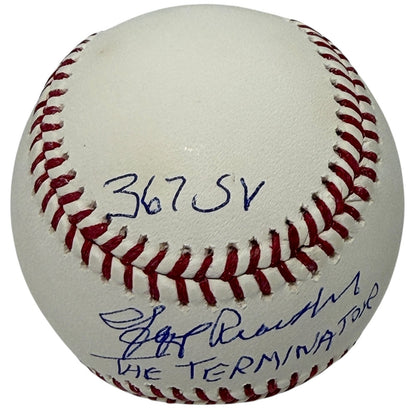 Jeff Reardon Signed Official Major League Baseball (3 Inscriptions)