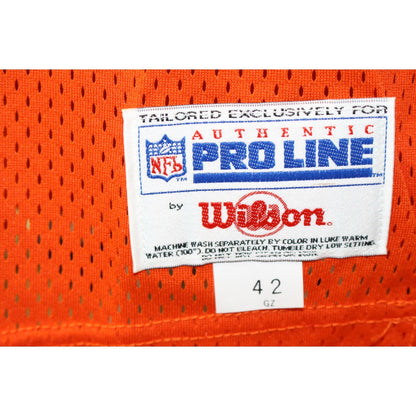 Randy Gradishar Signed Denver Broncos Orange Wilson Jersey (Size 42)