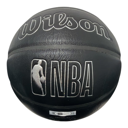 Shaquille O'Neal Signed Los Angeles Lakers Black Wilson Basketball