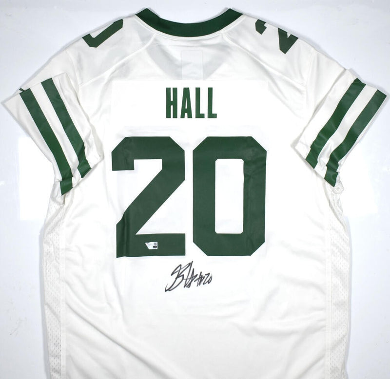 Breece Hall Autographed New York Jets Black Nike Jersey
