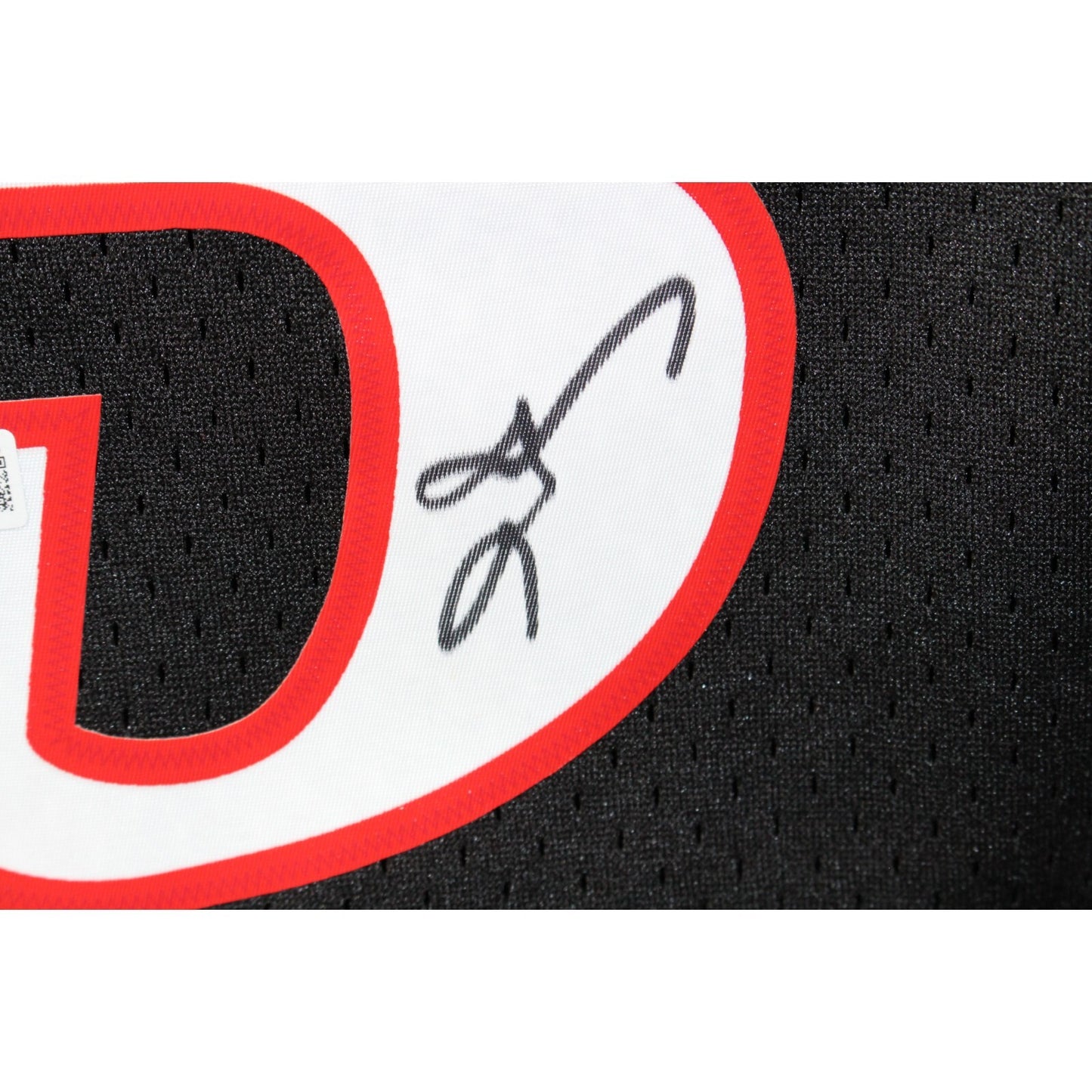 Allen Iverson Autographed Philadelphia 76ers Mitchell & Ness Black Jersey