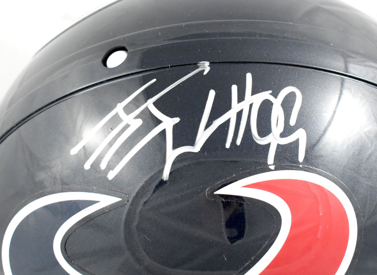 J.J. Watt Signed Houston Texans Full Size VSR4 Authentic Helmet