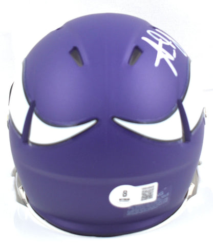 Aaron Jones Autographed Minnesota Vikings Mini Helmet