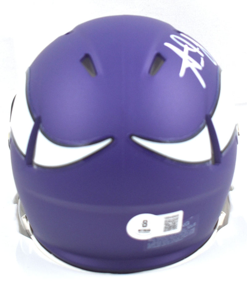 Aaron Jones Autographed Minnesota Vikings Mini Helmet