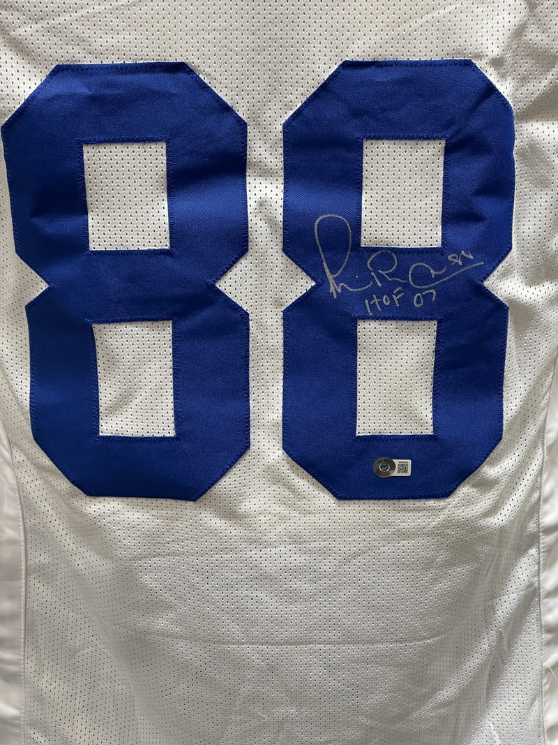 Michael Irvin Autographed Dallas Cowboys Pro Style Jersey - White