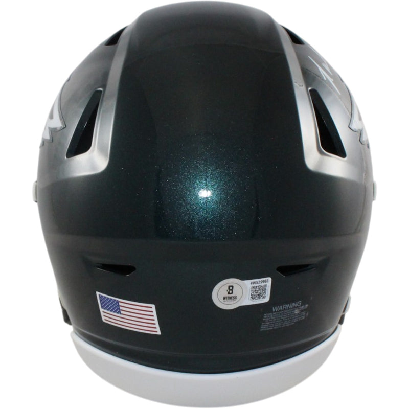 Randall Cunningham Signed Philadelphia Eagles Mid-Size Midi Helmet