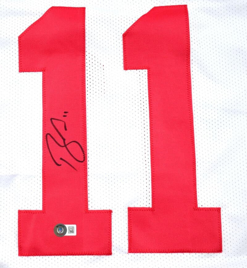 Brandon Aiyuk Autographed San Francisco 49ers White Custom Jersey