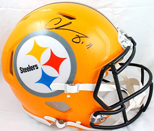 Chase Claypool Signed Pittsburgh Steelers Full Size Speed Authentic Helmet