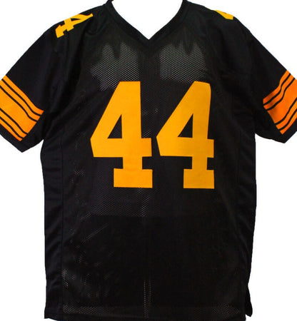 Derek Watt Autographed Custom Black & Yellow Jersey