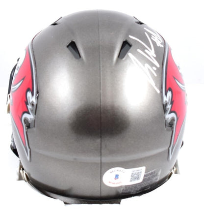 Rachaad White Signed Tampa Bay Buccaneers Speed Mini Helmet