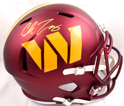 Chase Young Autographed Washington Commanders Full Size Speed Helmet
