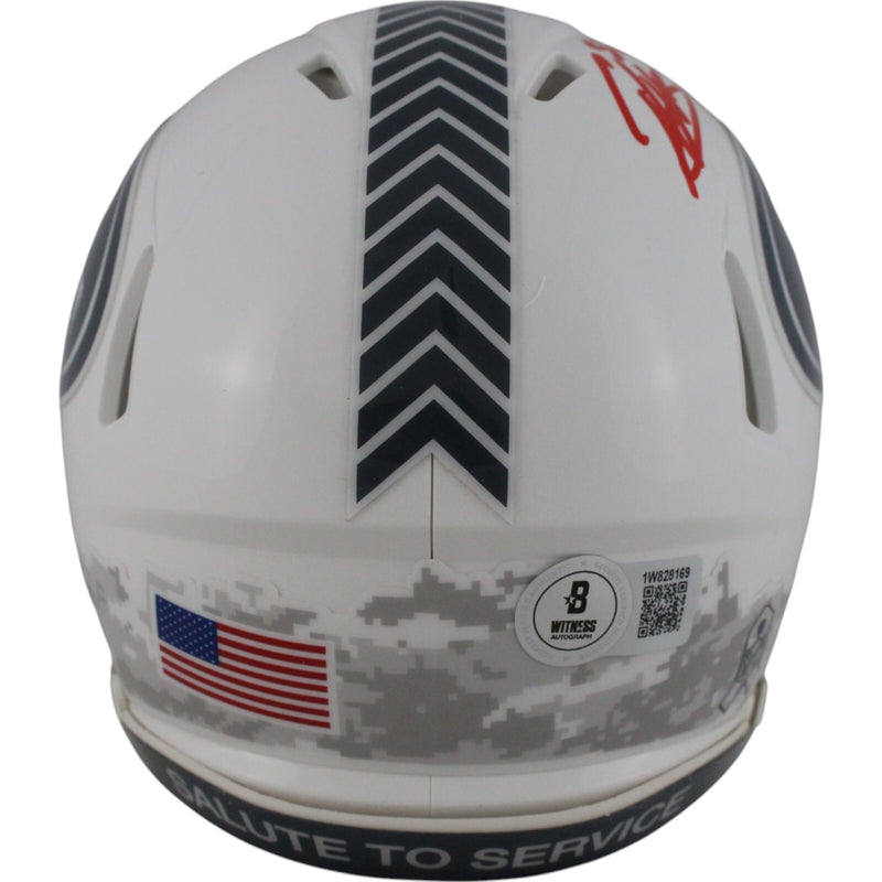 Patrick Willis Signed San Francisco 49ers 2024 Salute to Service Mini Helmet