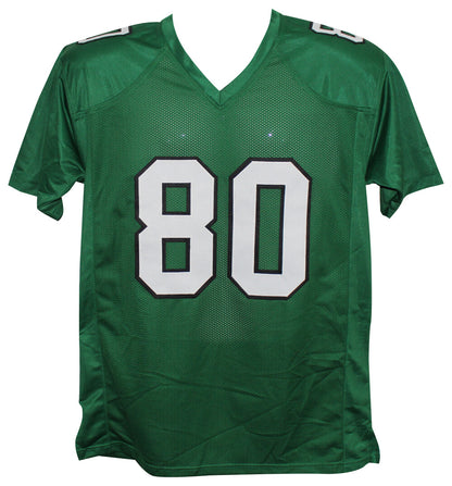 Cris Carter Autographed Philadelphia Eagles Custom Green Football Jersey