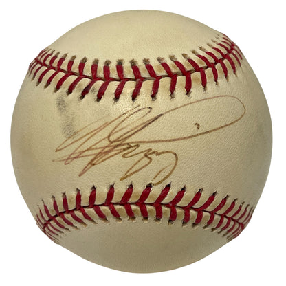 Mike Piazza Signed New York Mets Rawlings National League Baseball (JSA)