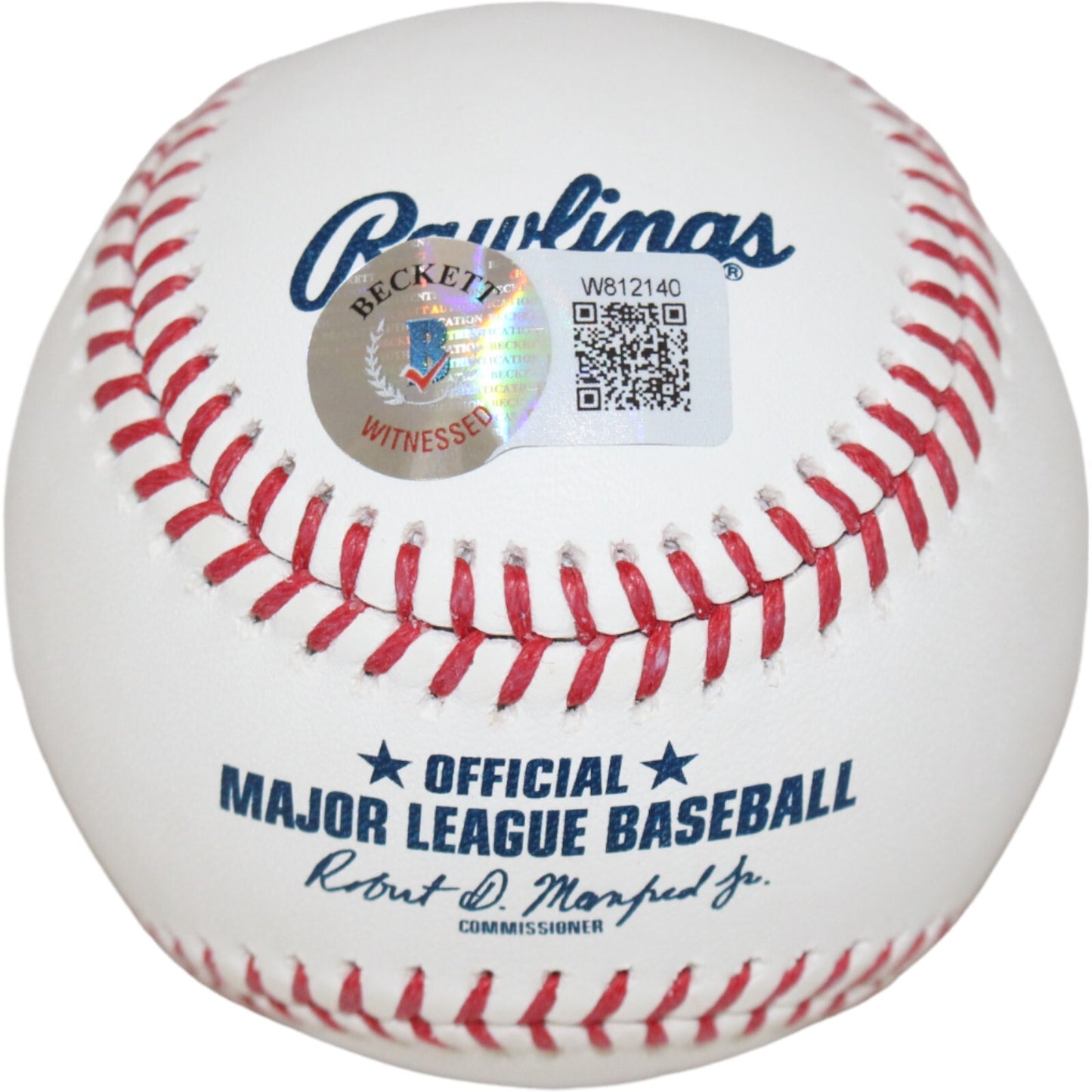 Reggie Jackson Signed New York Yankees Baseball HOF Beckett