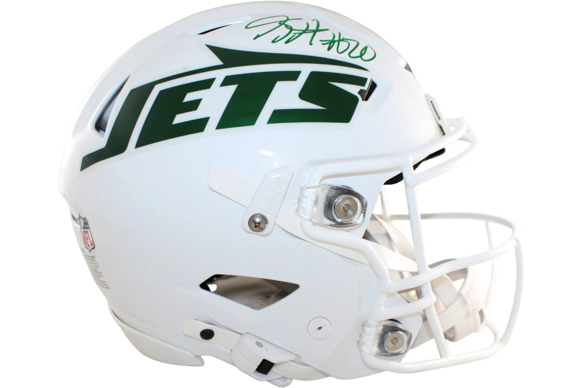 Breece Hall Signed New York Jets 2026 Alternate Speedflex Helmet
