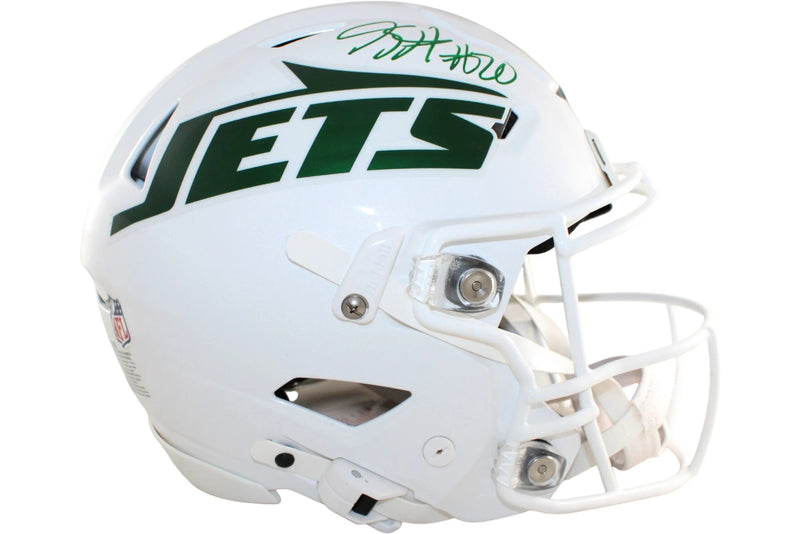 Breece Hall Signed New York Jets 2026 Alternate Speedflex Helmet