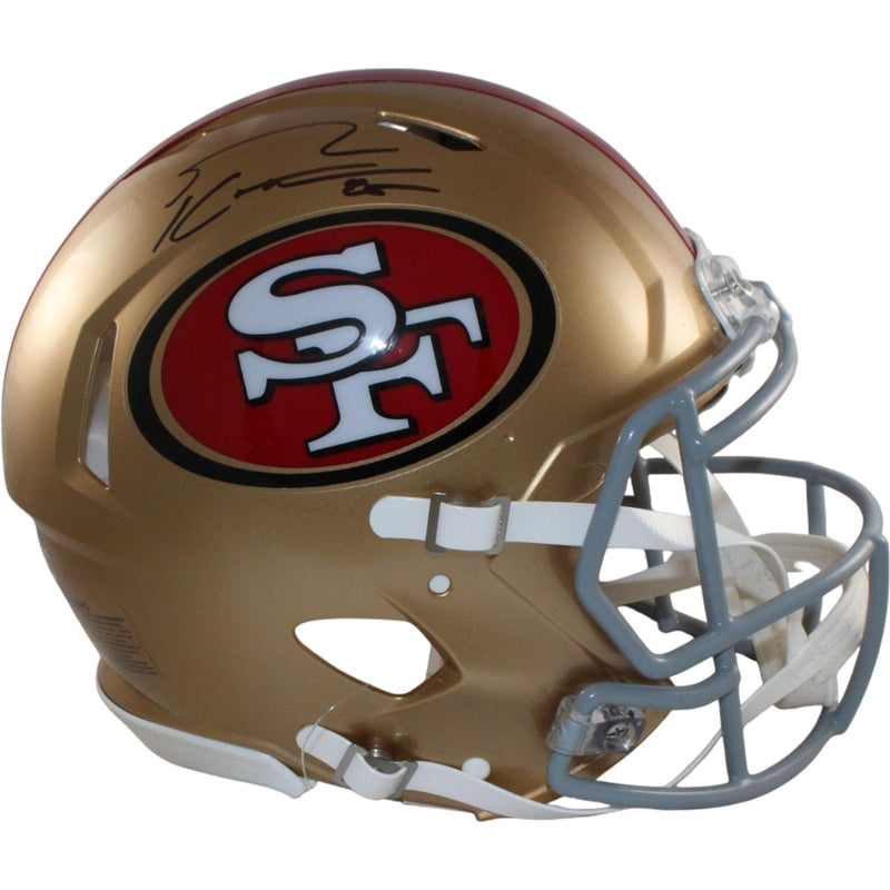 George Kittle San Francisco 49ers Autographed Full Size Authentic Helmet