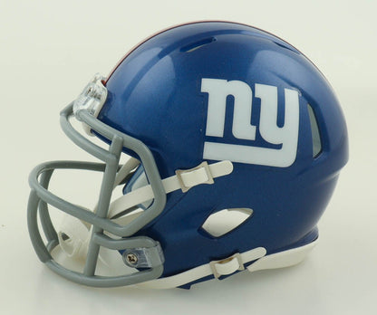 Jeremy Shockey Autographed New York Giants Mini Helmet