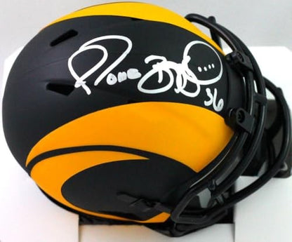 Jerome Bettis Signed Los Angeles Rams Eclipse Speed Mini Helmet
