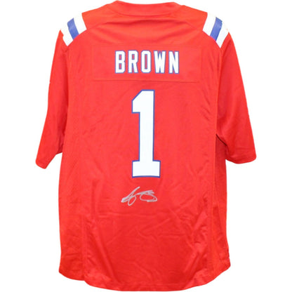 AJ Brown Autographed New England Patriots Jersey