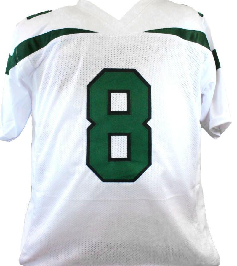Elijah Moore Signed White Custom Football Jersey