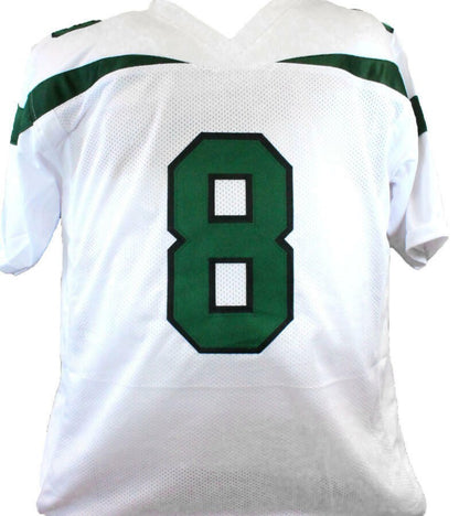 Elijah Moore Signed White Custom Football Jersey