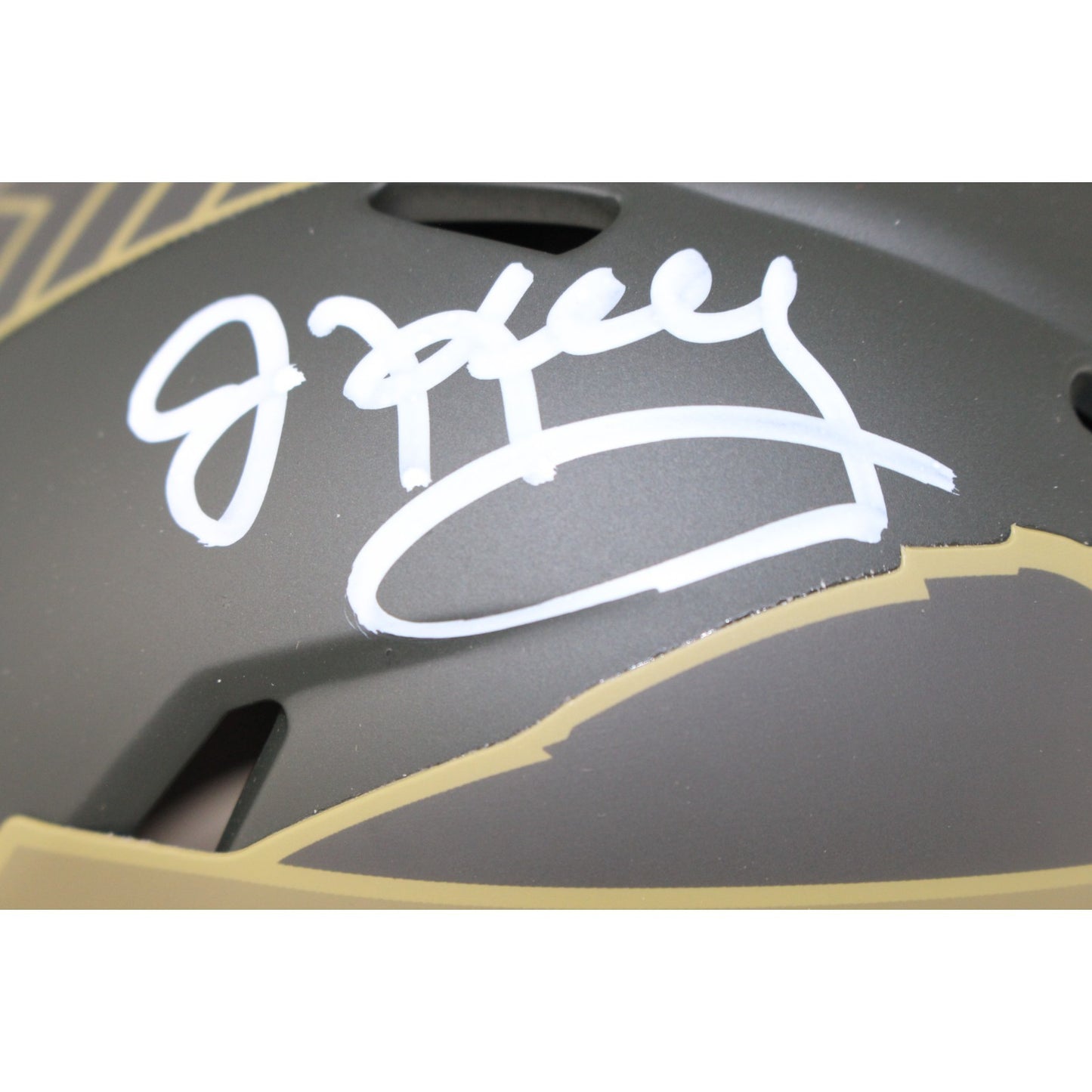 Jim Kelly Signed Buffalo Bills 2025 Salute to Service Mini Helmet