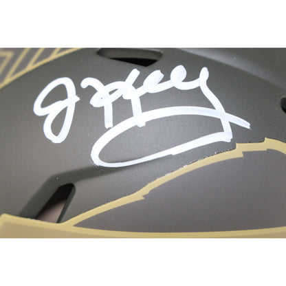 Jim Kelly Signed Buffalo Bills 2025 Salute to Service Mini Helmet