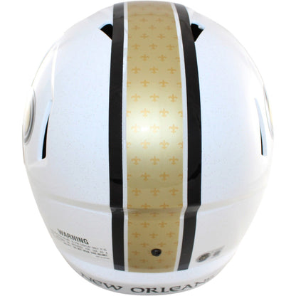 Drew Brees Autographed New Orleans Saints 2025 Alternate Full Size Helmet