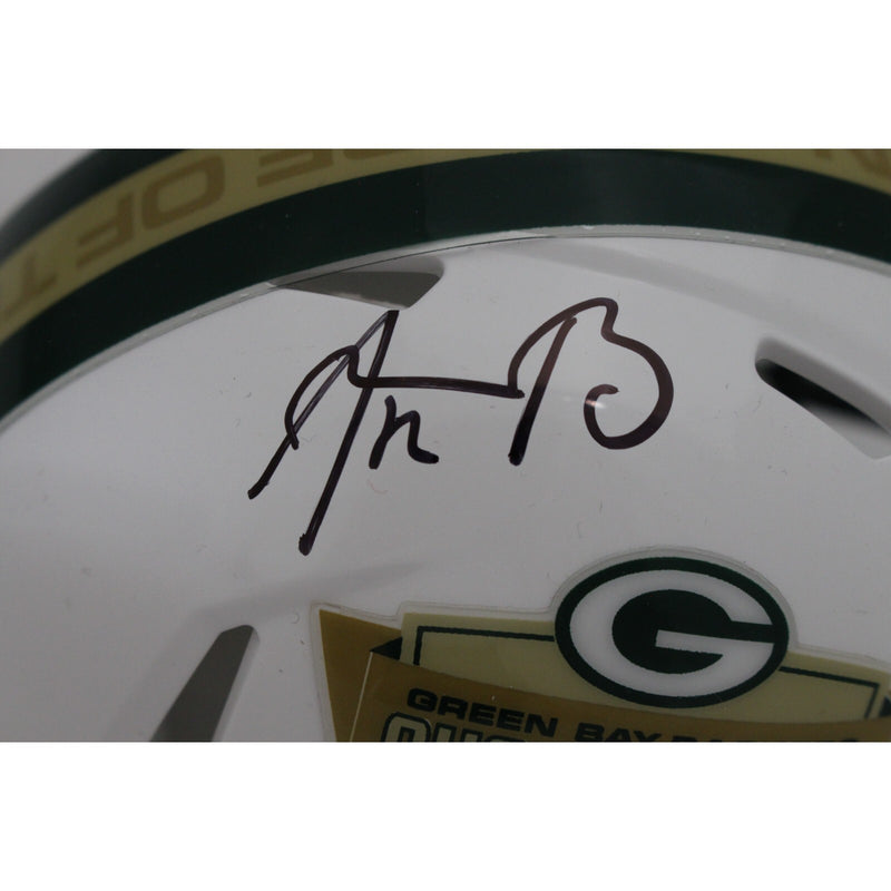 Aaron Rodgers Autographed Green Bay Packers Mini Helmet