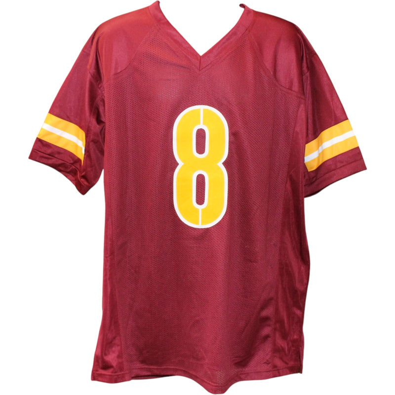Brian Robinson Jr. Autographed Pro Style Red Custom Football Jersey