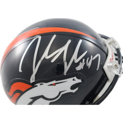 John Lynch Denver Broncos Autographed VSR4 Mini Helmet