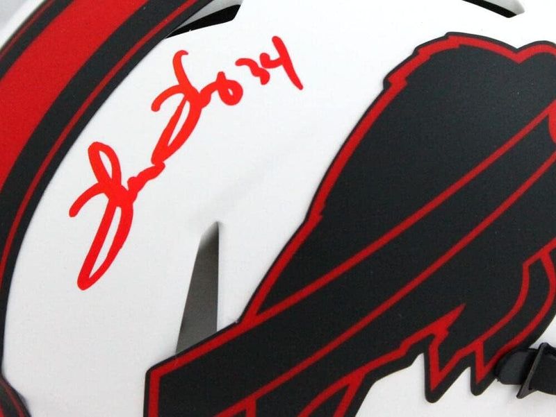 Thurman Thomas Signed Buffalo Bills Lunar Speed Mini Helmet