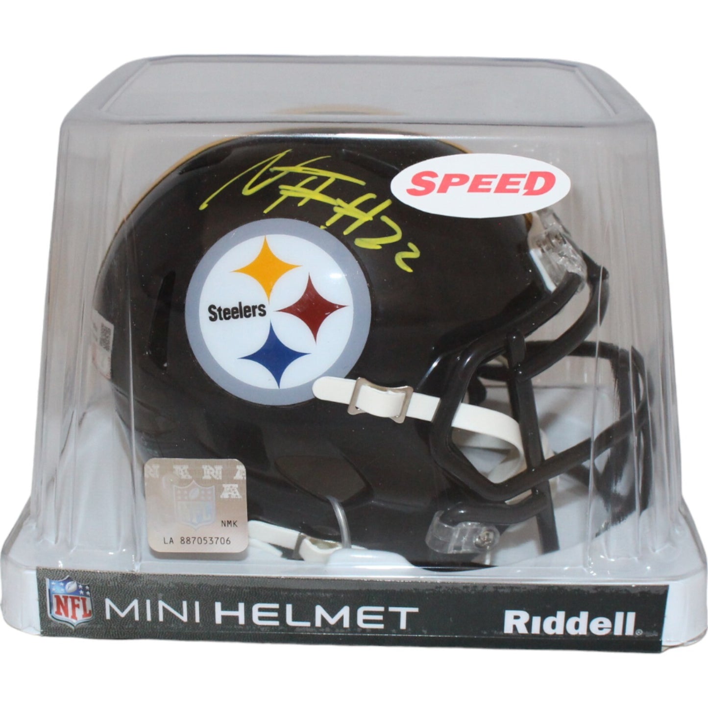 Najee Harris Pittsburgh Steelers Signed Mini Helmet (Fanatics)