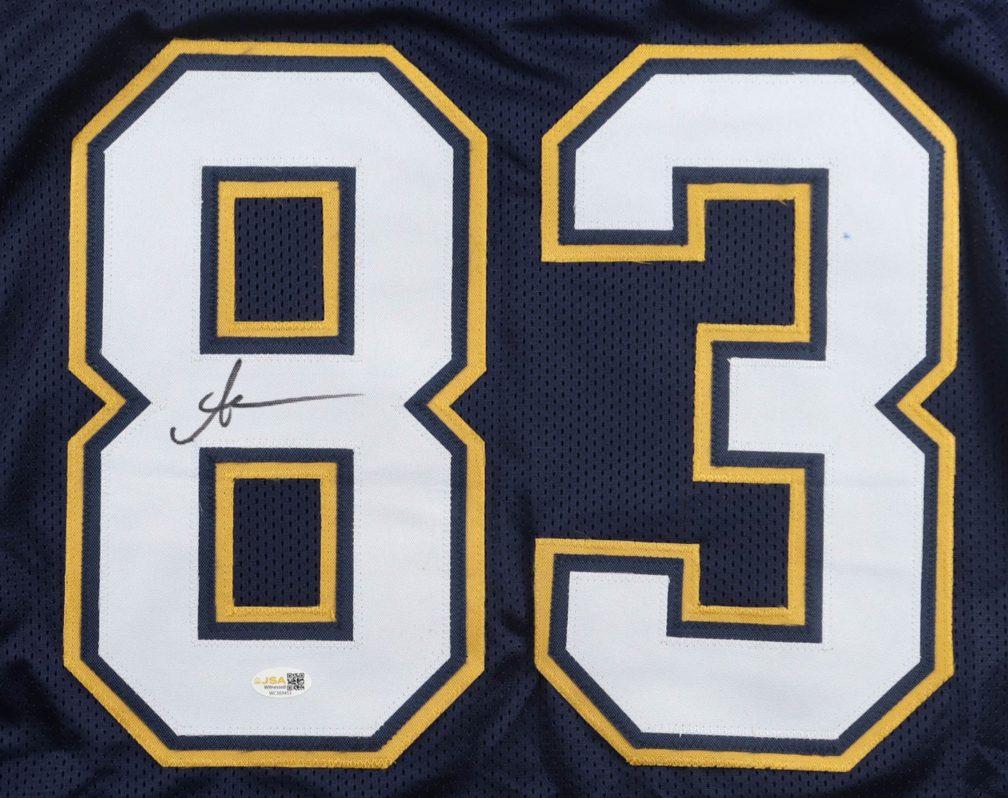 Anthony Miller Autographed Los Angeles Chargers Blue Jersey