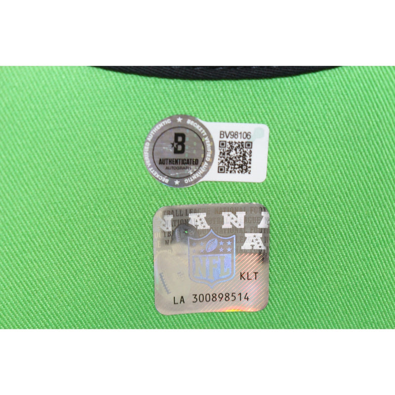 Russell Wilson Autographed Seattle Seahawks Hat (Beckett COA)